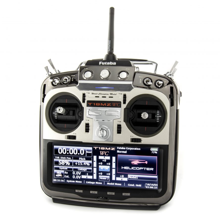 Fut01004377-1 18mz A 2.4ghz Fasst Aircraft Spec Radio System With 2x R7008sb