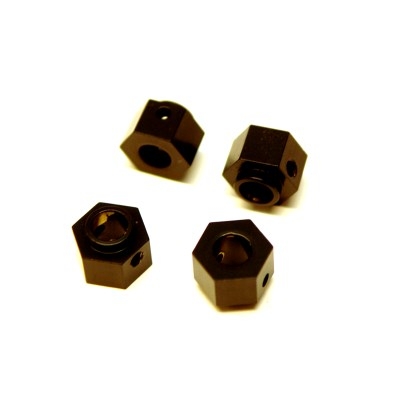Concepts Sptst8269br Cnc Machined Brass Hex Adapter For Traxxas Trx-4