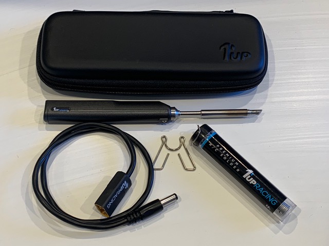 1up190105 Pro Pit Iron With Dc Cable & Leather Pouch