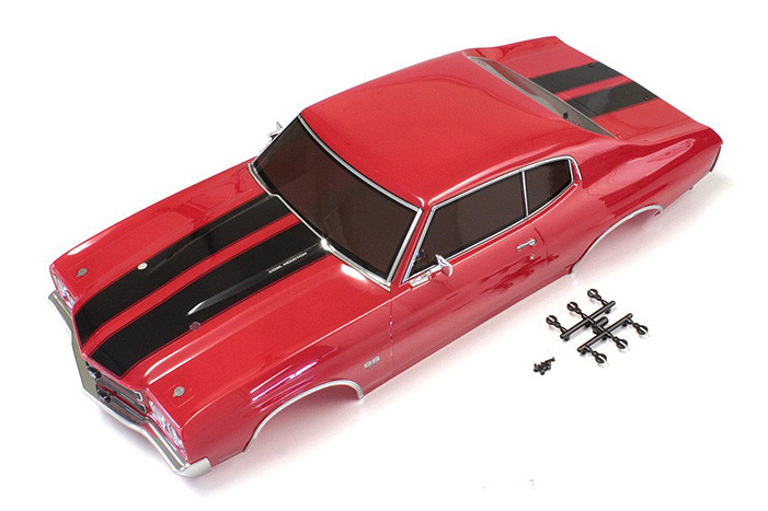 Kyofab405 Completed Body Set - Chevelle Cranberry Red
