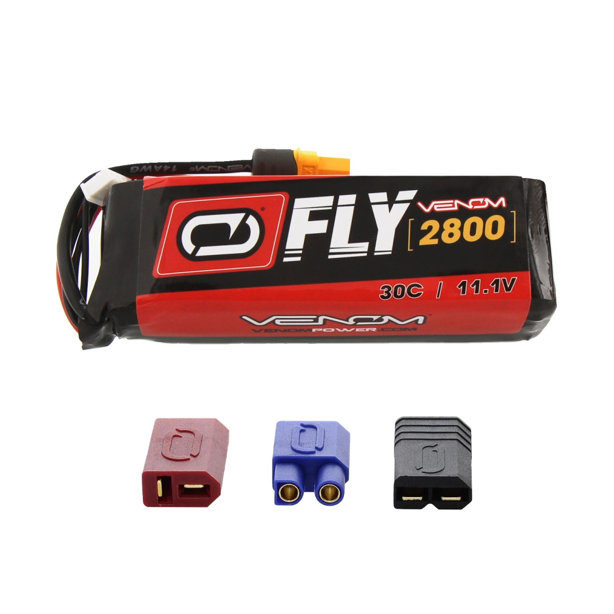 Vnr25049 Fly 30c 3s 2800 Mah 11.1v Lipo Battery With Uni 2.0 Plug