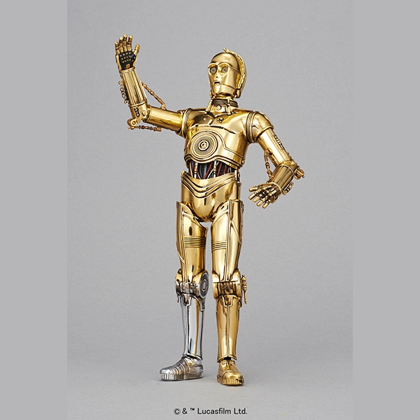 Ban196418 1 By 12 Scale C-3po Model Kit From Star Wars Character Line