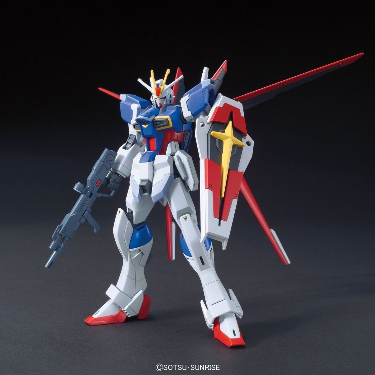 Ban206326 No.198 Zgmf-x56s & A Force Impulse Gundam Hgce Model Kit From Gundam Seed Destiny