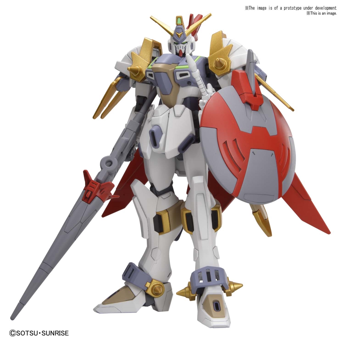 Bas5058203 1 By 144 Scale Hgbd-r No.04 Gundam Justice Knight Model Kit From Gundam Build Divers Re-rise