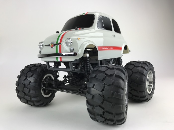 Ceg8910 1 By 12 Scale Fiat Abarth 595 2wd Solid Axle Monster Truck