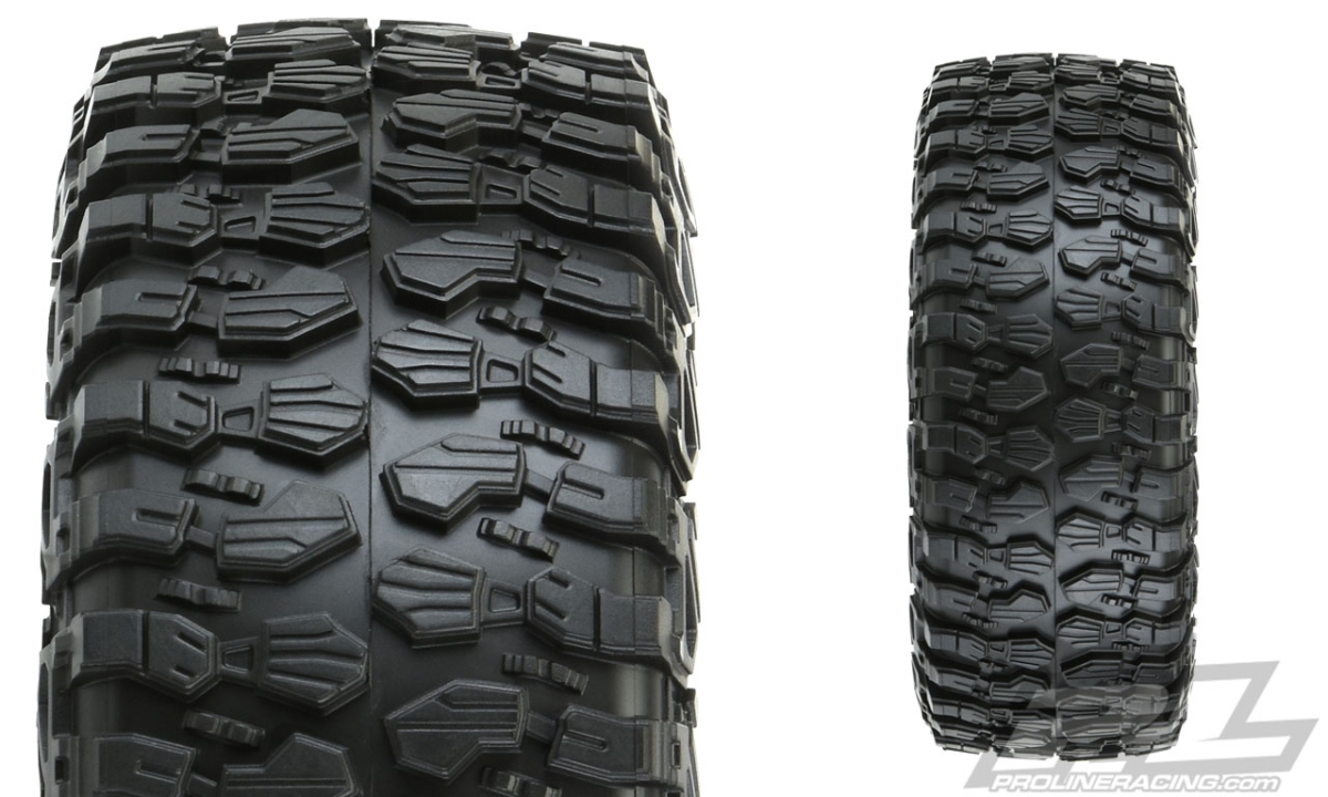 Pro1016400 2.2 To 3.0 In. Hyrax Scxl M2 All Terrain Tires For Desert & Sc Trucks
