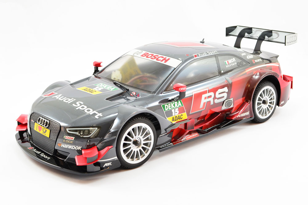 Cis74668 1 By 10 Scale M40s 4wd Model Car For Audi Rs5 No.15 Dtm Rtr, Grey