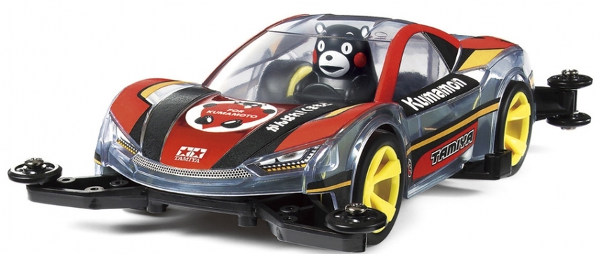 Tam95281 Jr Kumamon Mini 4wd Racer Kit