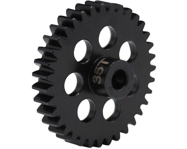 Hransg35m1 35 Tooth Steel Mod 1 Pinion Gear With 5 Mm Bore