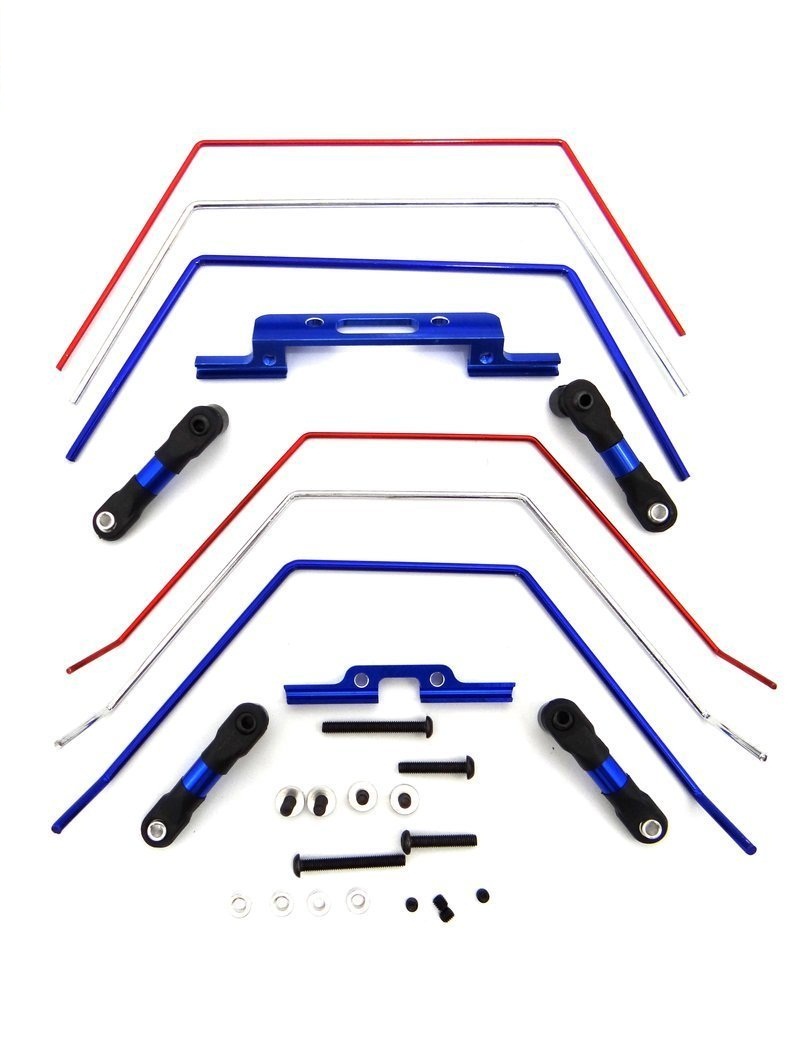 Front & Rear Wide Sway Bar With 2wd Slash
