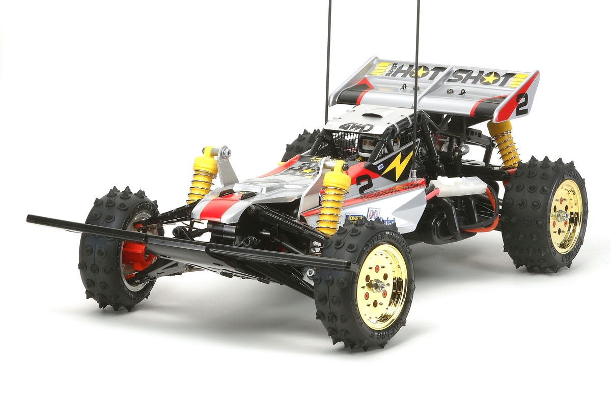 15.35 x 5.90 in. 1-10 RC Super Hotshot 2012 Kit, Silver & Yellow