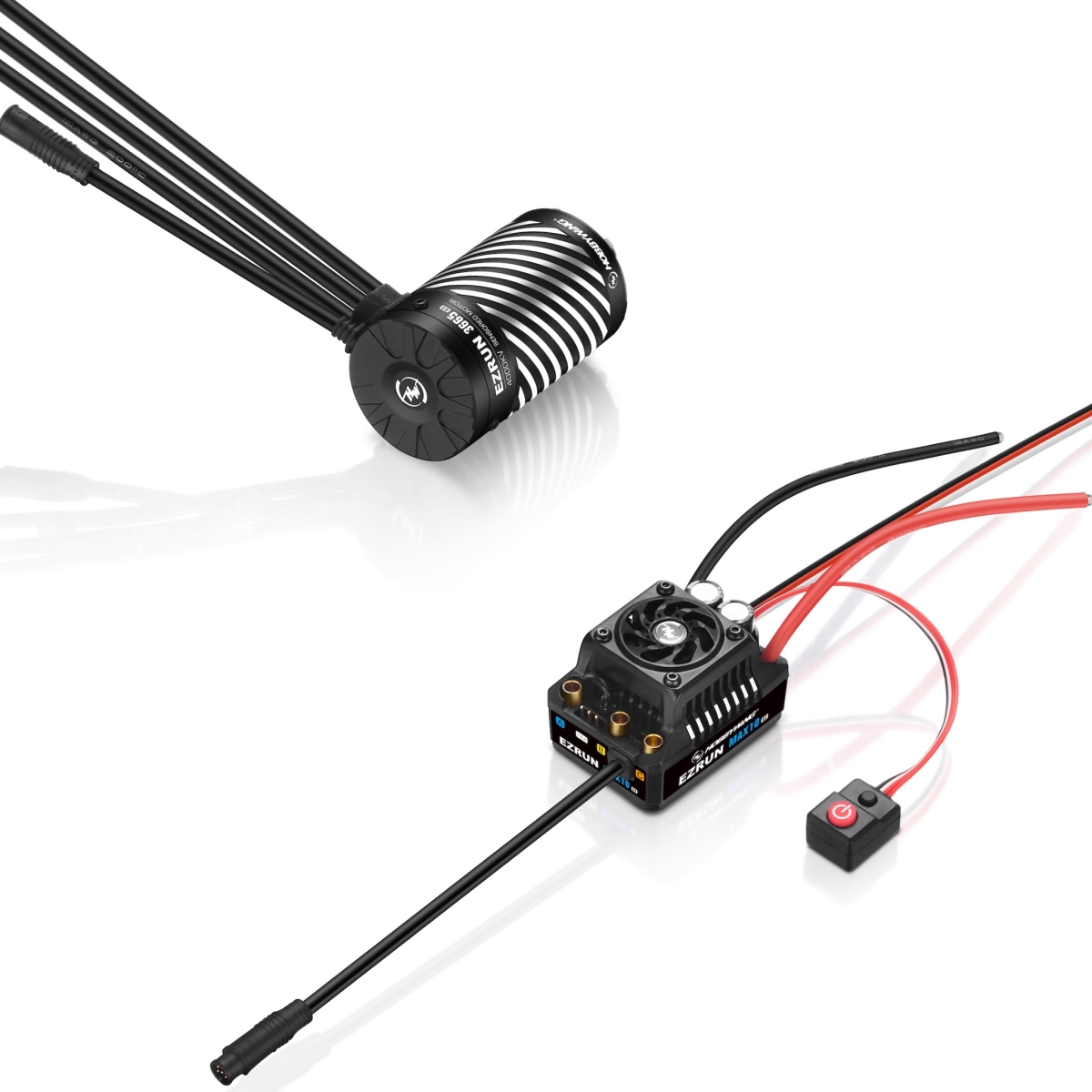 HWI38020345 EZRUN MAX10 G2 Combo 140A ESC with 3665SD 4000KV