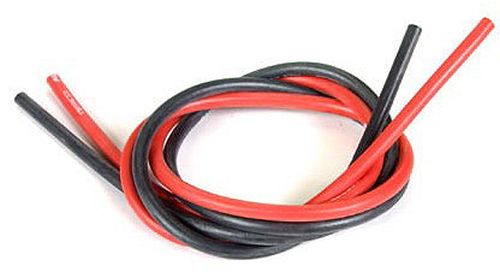 Wsd1410 2 In. Wet Noodle 12 Gauge Wire, Red & Black