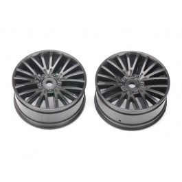 Front Wheel For Wolf 2 - Black, 2 Piece