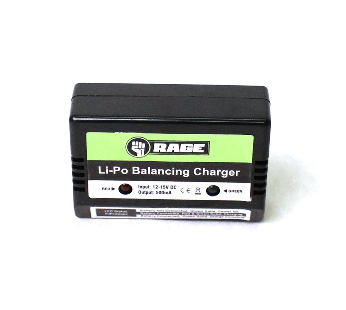 Rage Rc Rgrb1238 Rage Brushless Black Marlin Replacement Dc Balance Charger