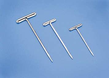 Dub253 1.25 In. Nickel Plated T-pins - 100 Piece