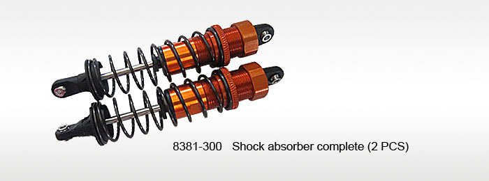 Dhk8381-300 Shock Absorber, Maximus - 2 Piece