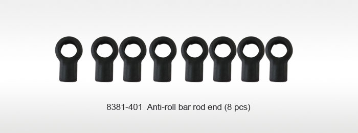 Dhk8381-401 Anti-roll Bar Rod End Assemblies - Maximus & Hunter Brushless, 2 Piece