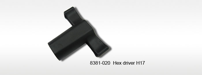 Dhk8381-020 H17 Plastic Hex Driver - Maximus