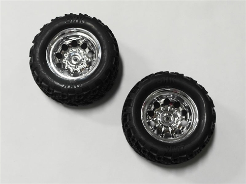 Dhk8136-004 Complete Wheel Tire, Crosse Brushless - 2 Piece