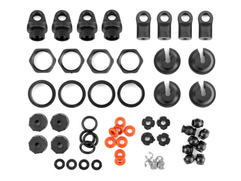 Hpi117047 Shock Parts Set For Venture Toyota - 4 Piece