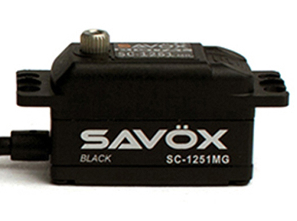 Savsc1251mg-be Black Edition Low Profile Digital Servo