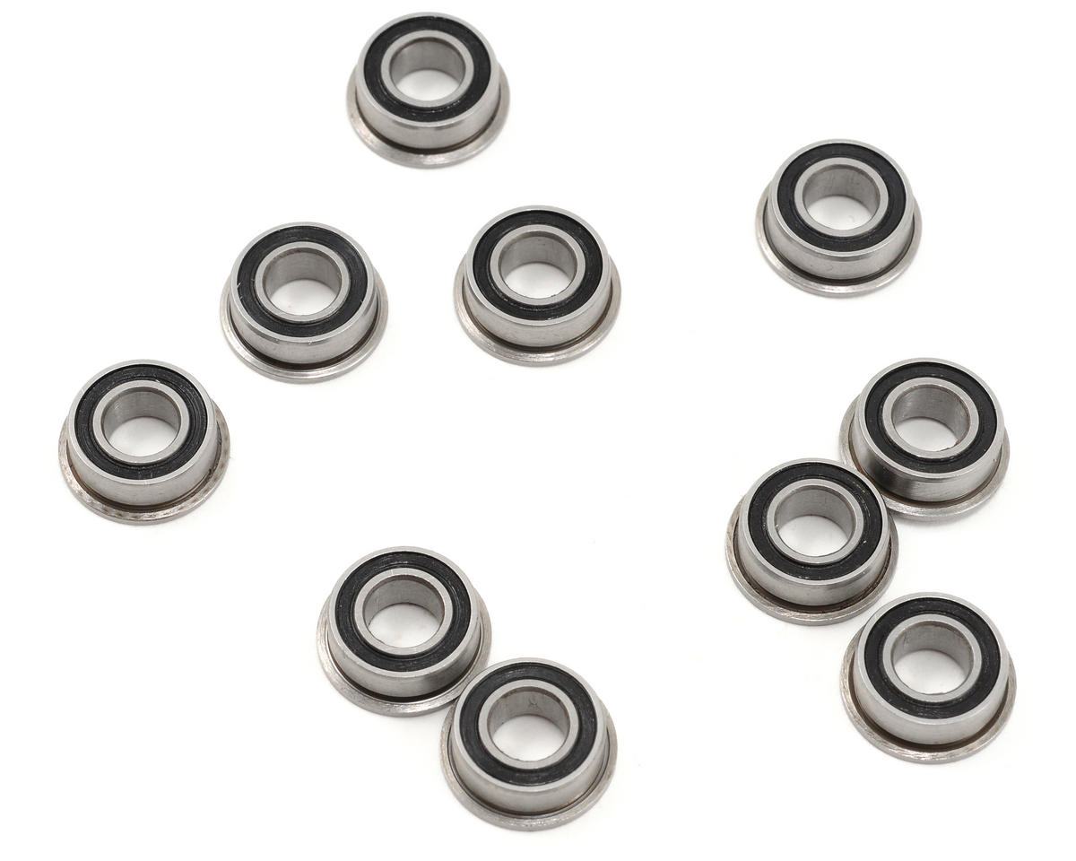 Ptk10104 5 X 10 X 4 Mm Rubber Sealed Flanged Speed 1 By 8 Spare Parts Set, Black