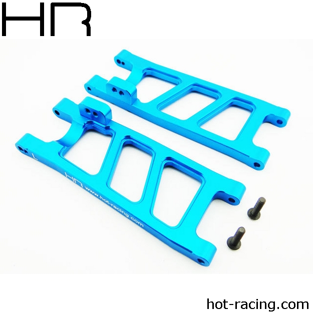 Hraect5606 Aluminum Rear Arm Ecx Spare Parts Set, Blue
