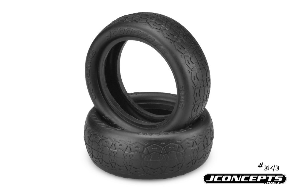 Jco314305 2.2 In. Octagons Front Buggy Tire Compound Spare Parts Set, Black