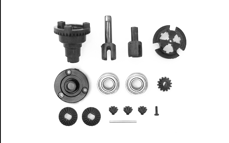 Cis15394 Gt24b Differential Gear Spare Parts Set, Black