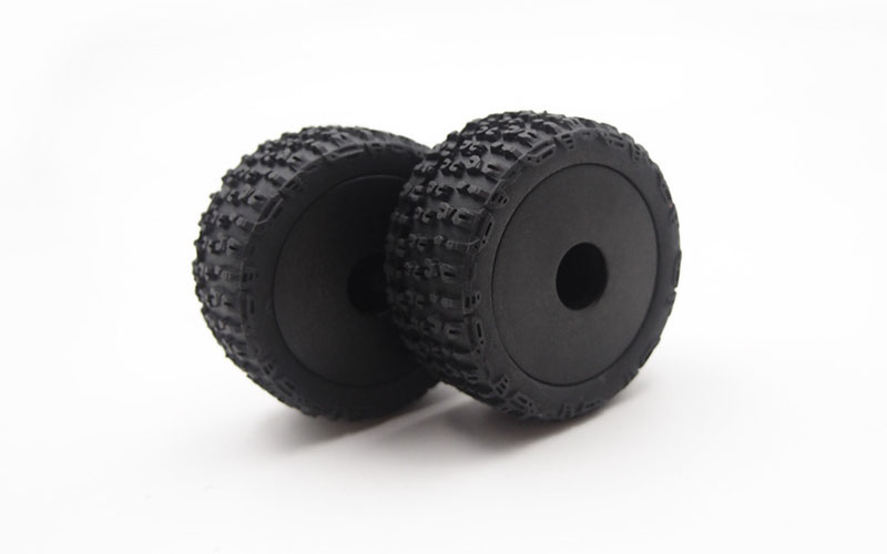 Cis15698 Gt24r Wheels, Tires Mounted With Glued Spare Parts Set, Black