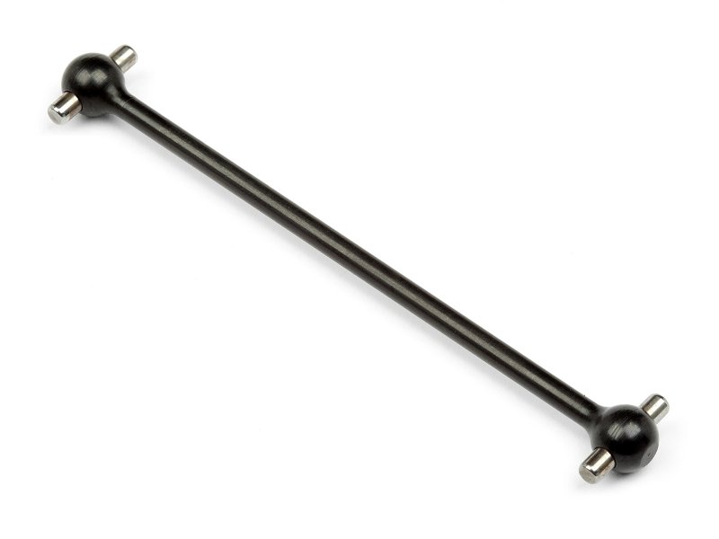 HPI101663 83 mm Center Shaft Front Trophy Flux Series Spare Parts Set, Black