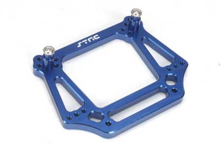 Concepts Sptst3639b 6 Mm Heavy Duty Front Shock Tower - Blue For Traxxas Bandit & Stampede