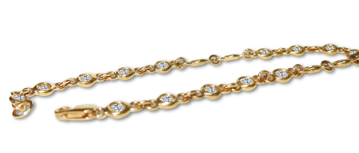 Hc11832 2.00 Ct Round Brilliant Diamonds Rose Gold 14k Bezel Style Necklace Pendant, Color F - Vs1 Clarity