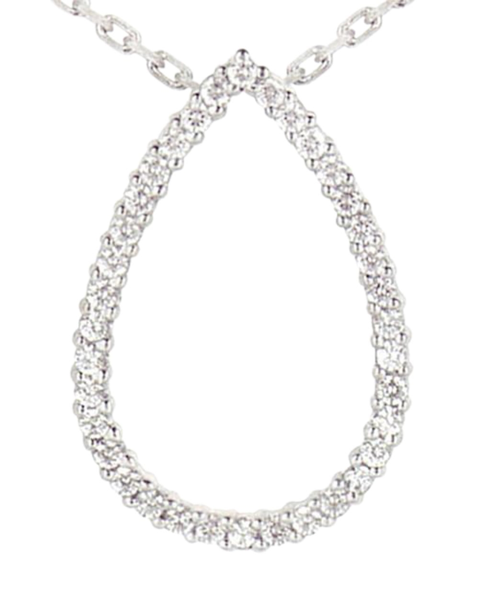 Hc11963 1.82 Ct Diamond Pear Pendant With Chain Necklace Sparkling - Color F - Vvs1 Clarity