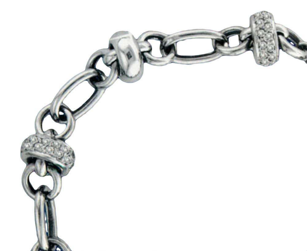 8286 1.66 Ct Sparkling Diamonds Solid Gold Tennis Bracelet