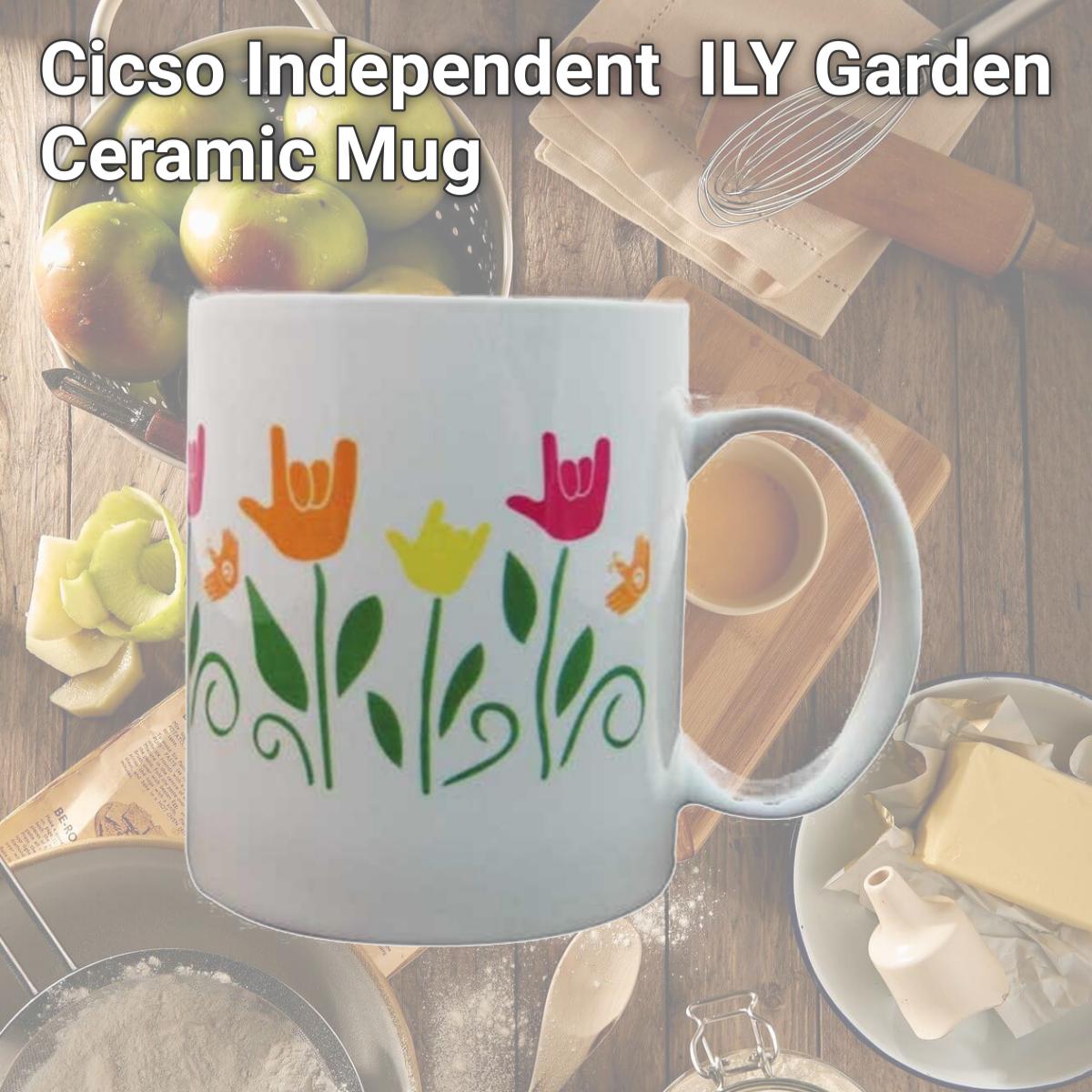 Picture of Cicso Independent N421 ILY Garden Ceramic Mug