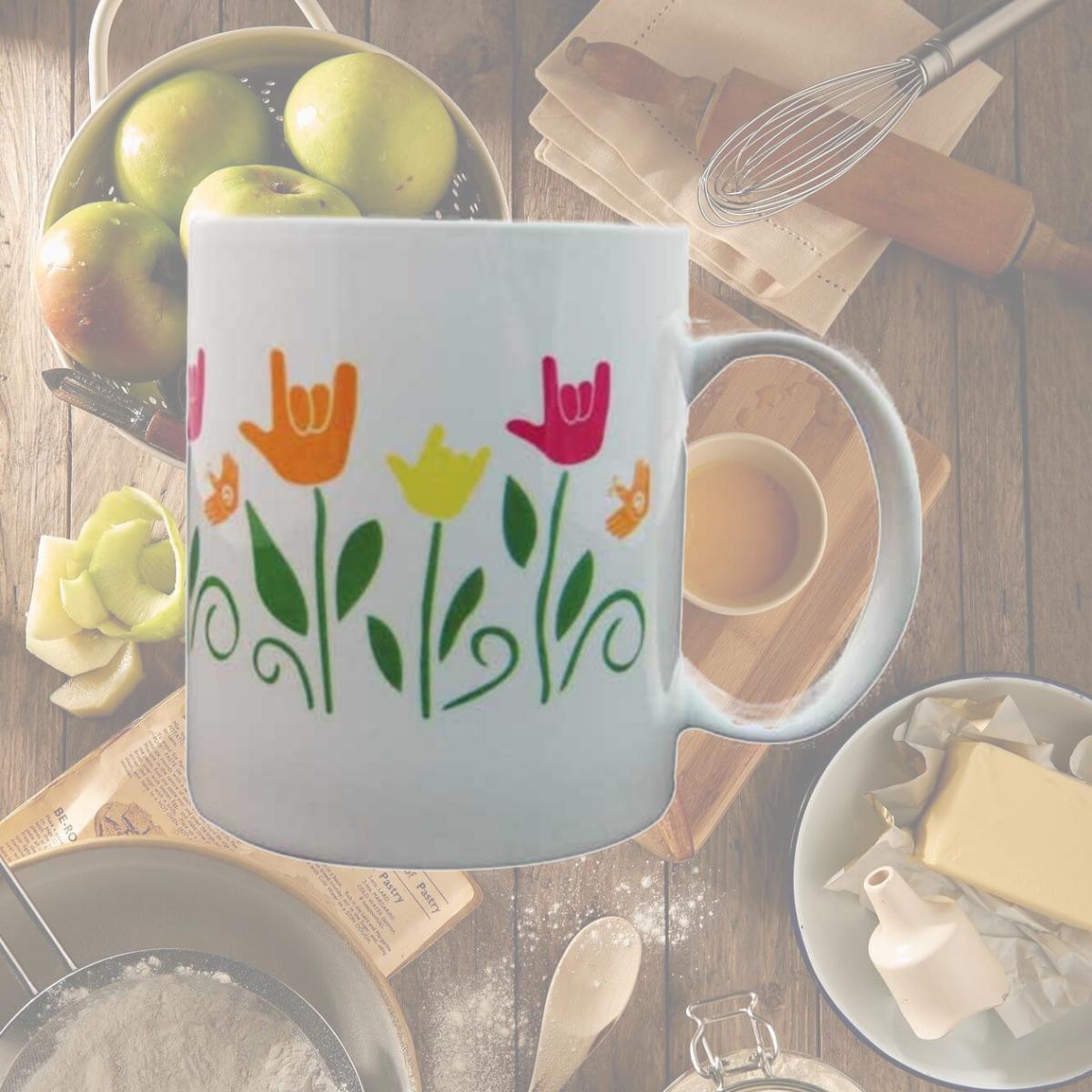 Picture of Cicso Independent N421 ILY Garden Ceramic Mug