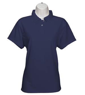 UPC 817398010012 product image for Bermuda Sands 221-Navy-XS Lady Breeze Performance Polo T-Shirt Navy - Extra Smal | upcitemdb.com