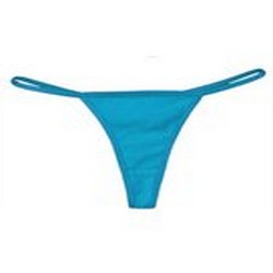 UPC 846503000037 product image for Bella Plus Canvas B301-Baby Blue-L Womens Cotton Spandex Thong Bikini Baby Blue  | upcitemdb.com