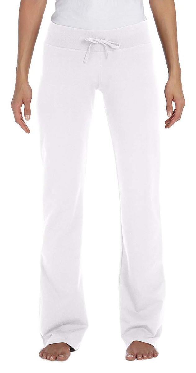 UPC 846503050896 product image for Bella Plus Canvas B7217-White-2X Womens Stretch French Terry Lounge Pant White - | upcitemdb.com