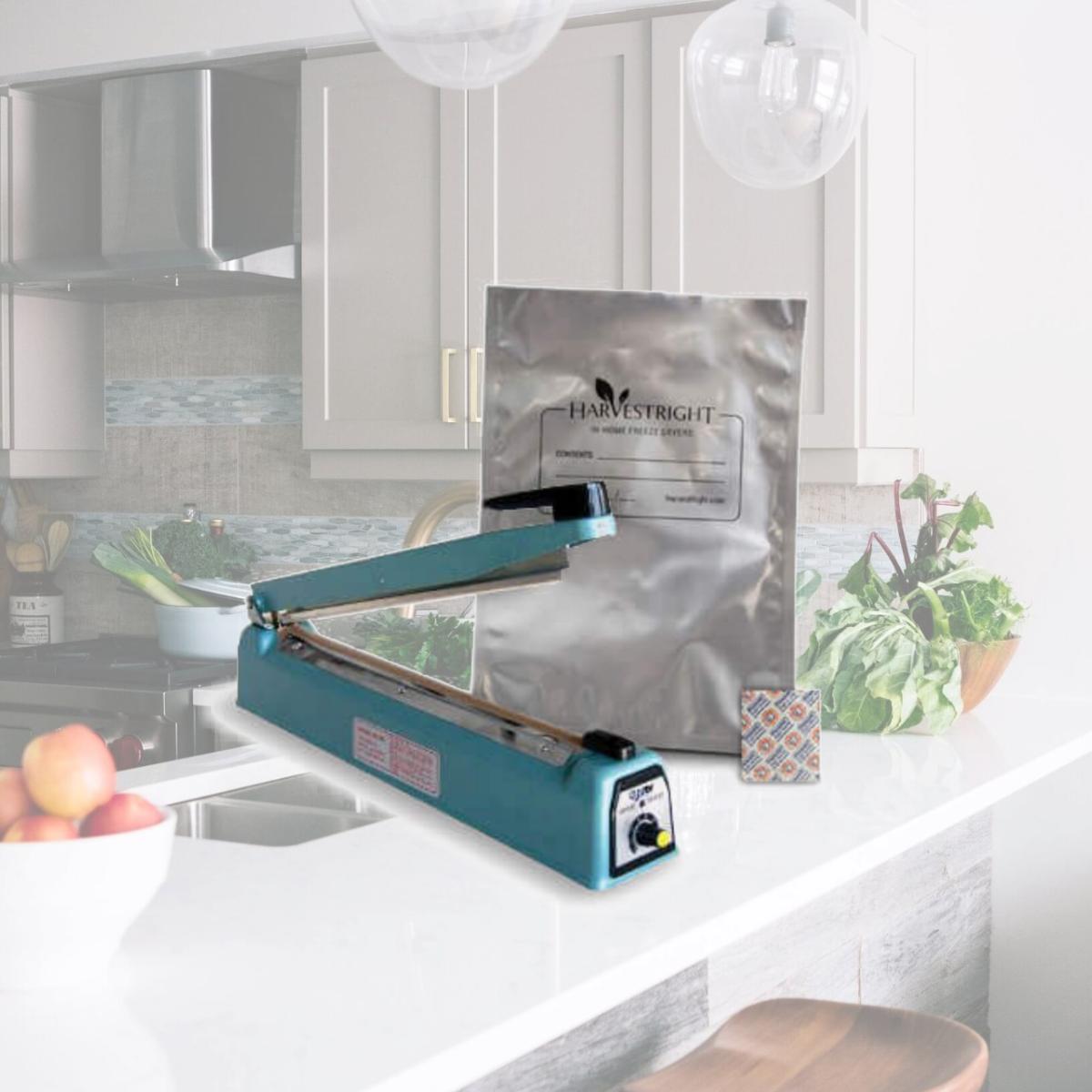 Picture of Harvest Right MYLARKIT Mylar Starter Kit - 100 Mylar Bag, 100 Oxygen & Sealer