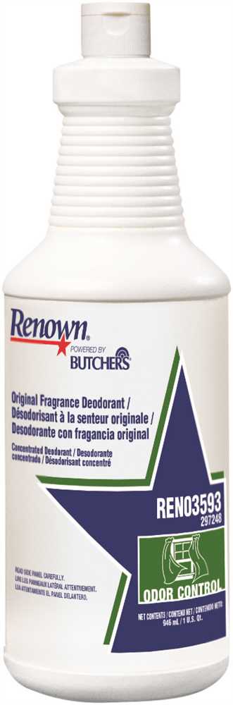 Ren03593 Powered By Butchers Deodorant Original Fragrance Rtu 32 Oz.