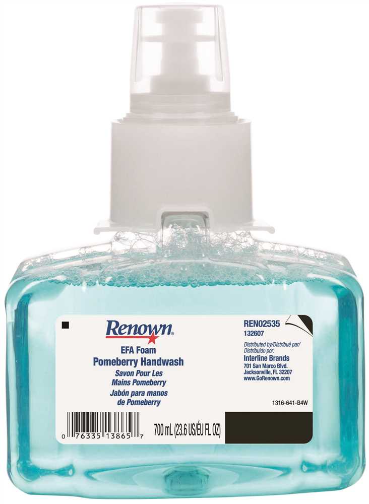 Ren02535 Efa Foam Hand Soap 700ml Pomeberry