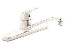 561080lf Kitchen Faucet Lever Handle Lead Free Chrome Less Spray