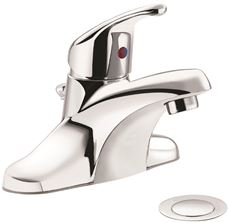 Lead Free Bathroom Faucet Single Handle, Chrome - 1.2 Gpm