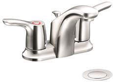 3558448 Lead-free Baystone Two Handle Bathroom Faucet, Chrome - 1.2 Gpm