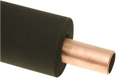 Thermwell 2488327 Closed Cell Rubber Pipe Insulation, 1-0.124 Id X 0.5 In. Wall,