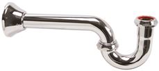 Sx-0086215 17 Gal P-trap With Deep Flange & Without Cleanout, 1.25 In. - Polished Chrome