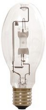 2492310 Metalarc Metal Halide Lamp, Ed28, 175 Watts, 132 Volts, Mogul Base, Coated, Universal Burn Position, 6 Per Case